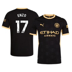 Męska koszulka Manchesteru City wyjazdowa ENZO #17 wersja zawodnicza 2026/27