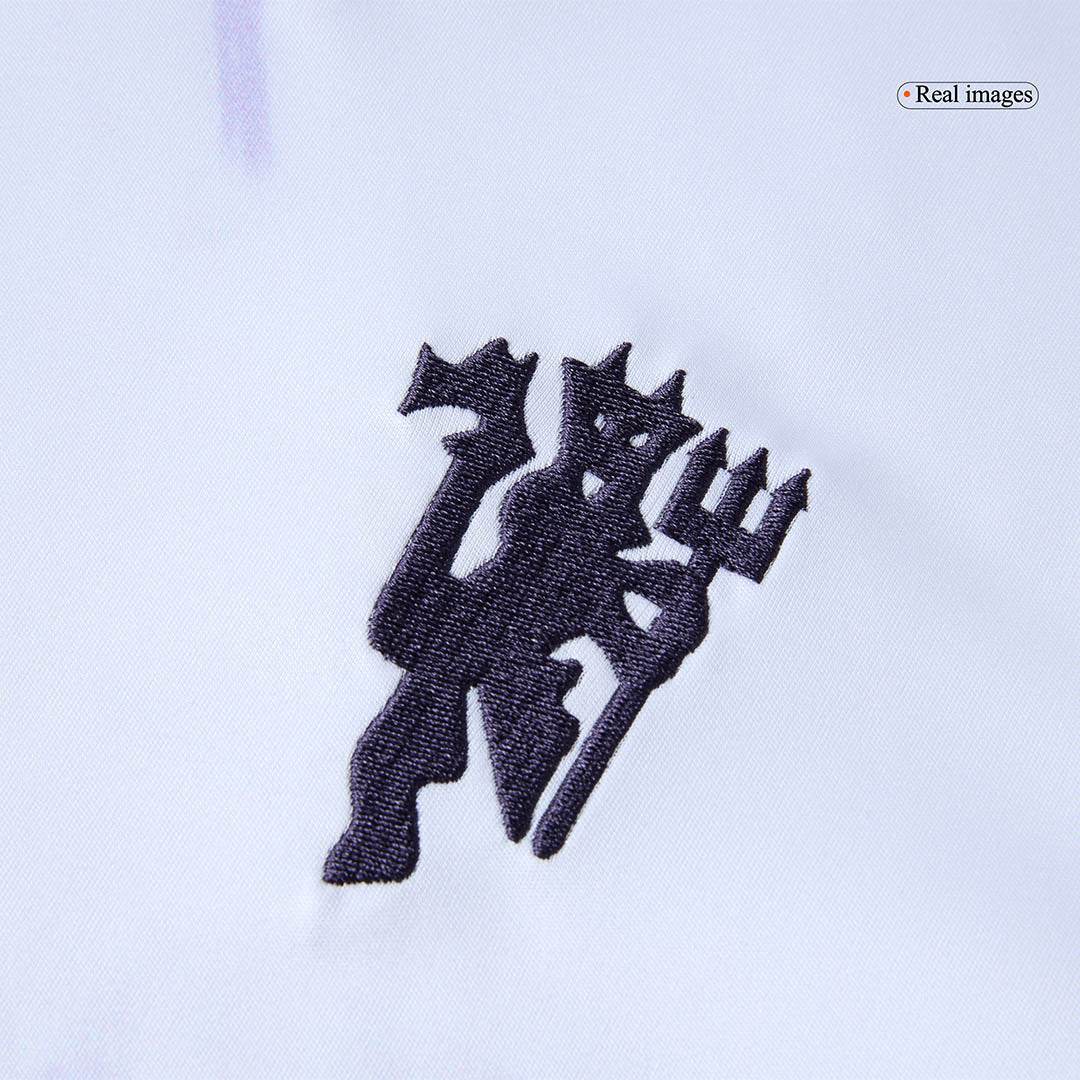 Męski Zestaw Wyjazdowy Manchester United (Koszulka+Spodenki) 2025/26 - Topowe Koszulki Pilkarskie Sklep Internetowy