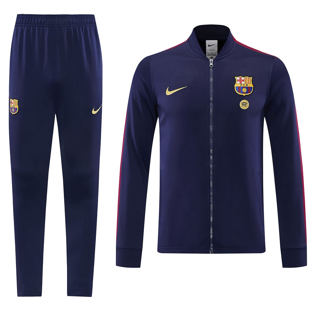 Komplet dresowy FC Barcelony 2026/27 - Granatowy