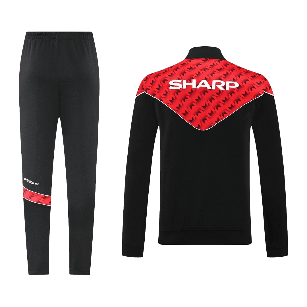 Męski Zestaw Treningowy Manchester United 2025/26 (Kurtka+Spodnie) - Topowe Koszulki Pilkarskie Sklep Internetowy