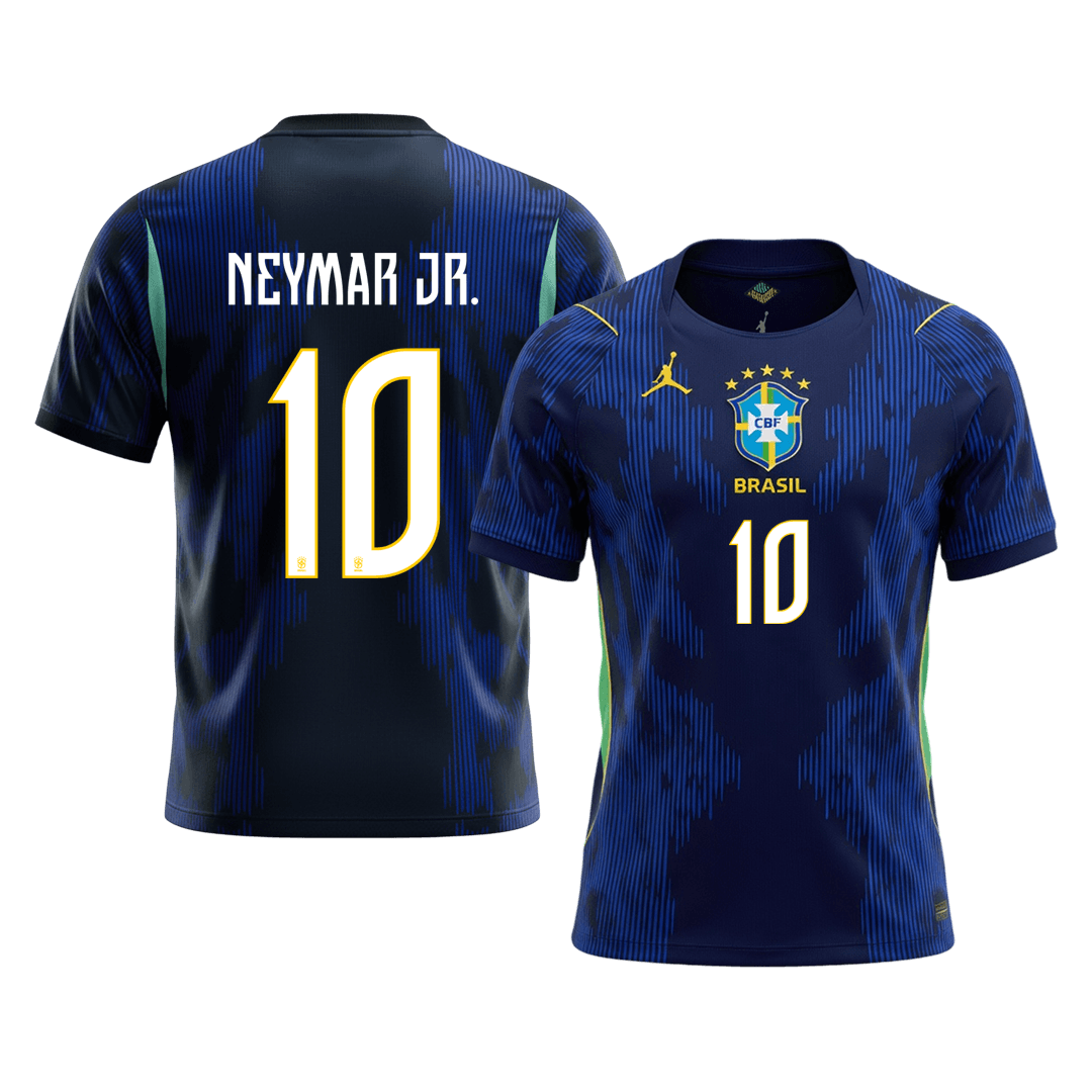 Męska koszulka Brazylii wyjazdowa NEYMAR JR. #10 - Mundial 2026