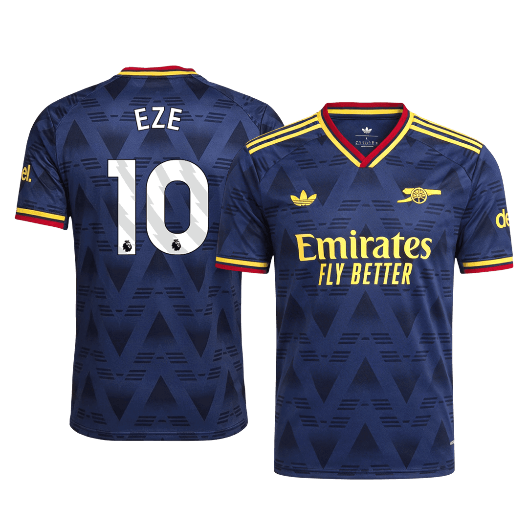 Męska koszulka Arsenalu wyjazdowa EZE #10 wersja zawodnicza 2026/27