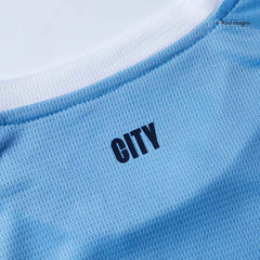 Dziecięcy Zestaw Domowa Manchester City (Koszulka + Spodenki + Skarpety) 2025/26