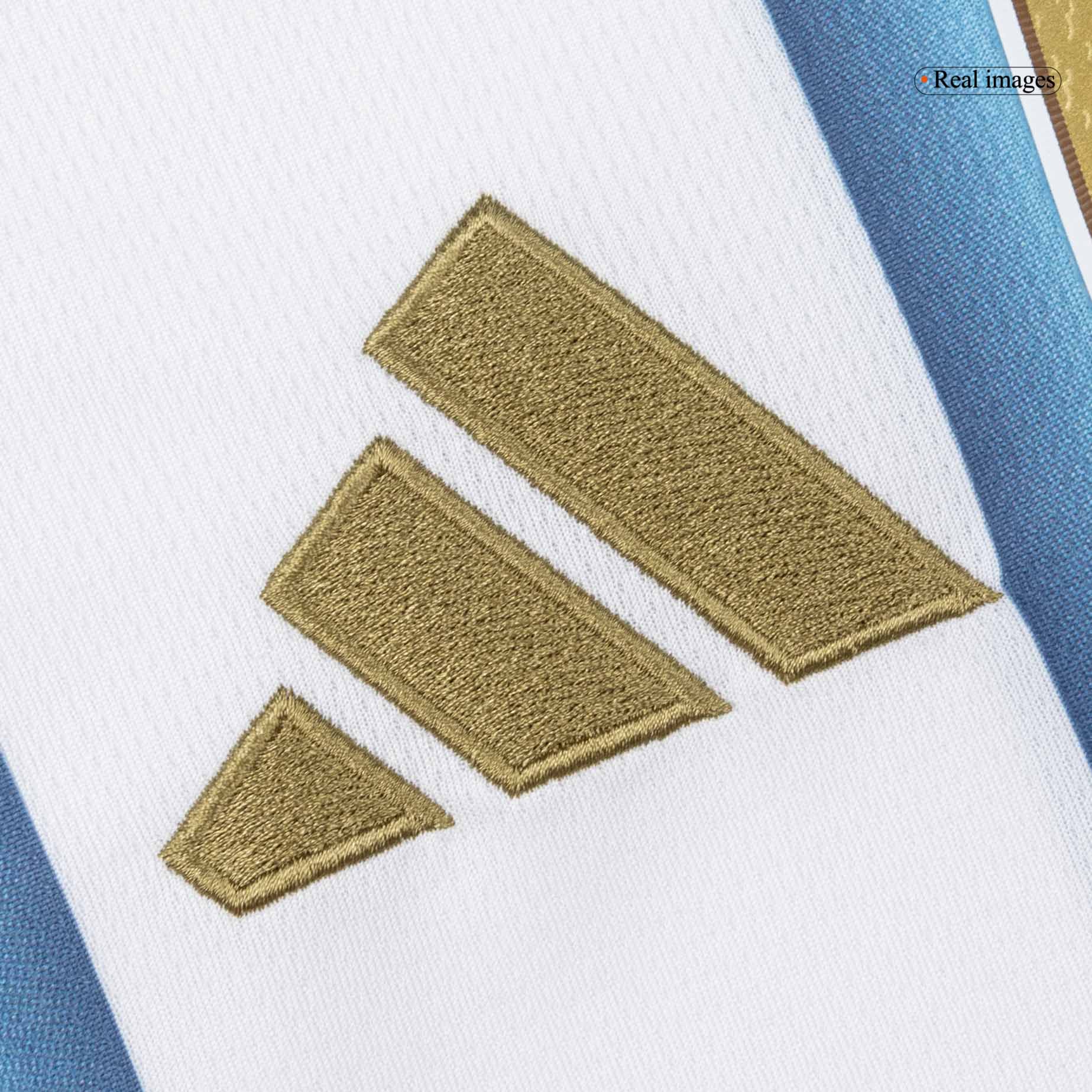 Męska Koszulka Domowa Argentina 2026 z Długim Rękawem - World Cup