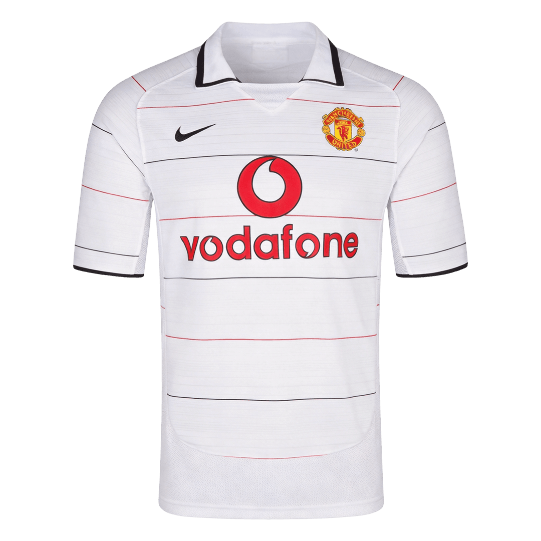 Męska Koszulka Retro Wyjazdowa Manchester United 2004/06