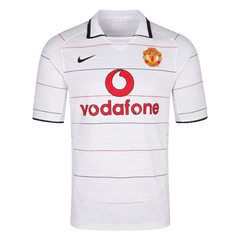 Męska Koszulka Retro Wyjazdowa Manchester United 2004/06