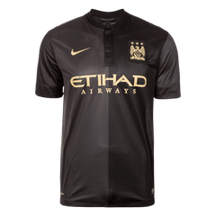 Męska koszulka Manchesteru City wyjazdowa Retro 2013/14