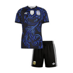 Dziecięcy Zestaw Wyjazdowa Argentina (Koszulka+Spodenki) World Cup 2026