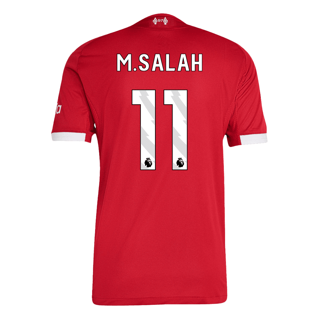 Męska Koszulka Domowa Liverpool M.SALAH #11 Wersja Piłkarska 2025/26 - Slim Fit - Topowe Koszulki Pilkarskie Sklep Internetowy