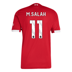 Męska Koszulka Domowa Liverpool M.SALAH #11 Wersja Piłkarska 2025/26 - Slim Fit - Topowe Koszulki Pilkarskie Sklep Internetowy