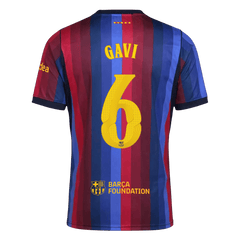 Męska domowa koszulka FC Barcelony 2026/27 – GAVI #6 (UCL) [Premium]