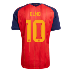 Męska koszulka Hiszpanii domowa OLMO #10 - Mundial 2026 [PREMIUM]