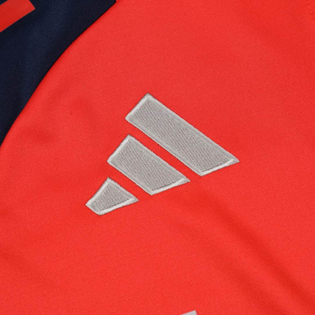 Męska Zestaw bluzy zapinanej na zamek Manchester United (top + spodnie) 2024/25 - Topowe Koszulki Pilkarskie Sklep Internetowy