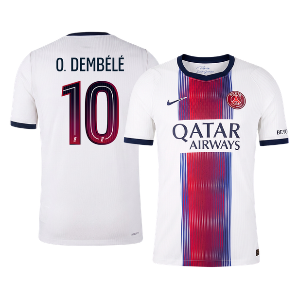 Męska koszulka PSG wyjazdowa O. DEMBÉLÉ #10 wersja zawodnicza 2026/27