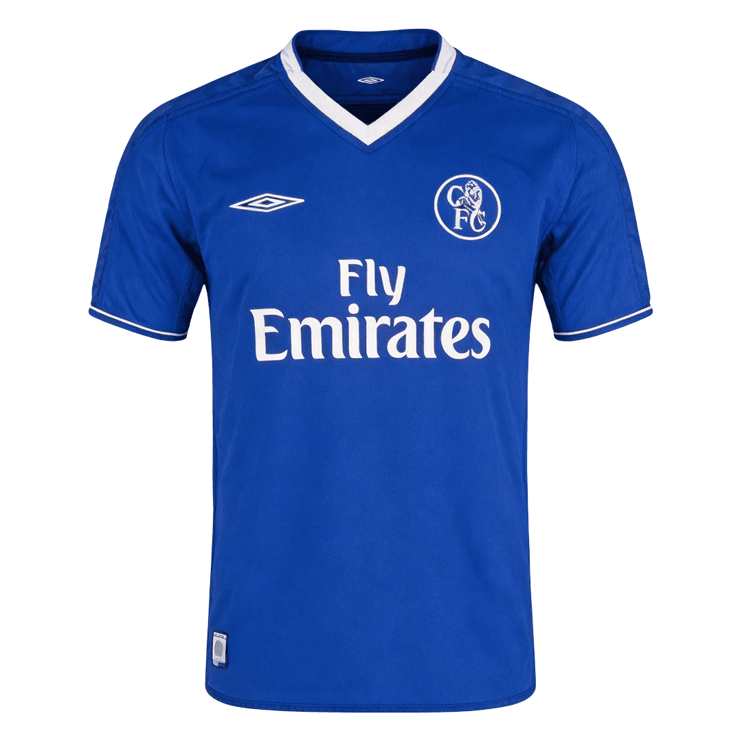 Męska koszulka Chelsea domowa Retro 2003/05