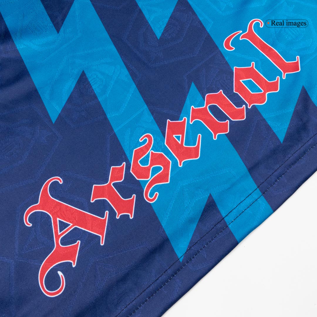 Męska Koszulka Retro Wyjazdowa Arsenal 1995