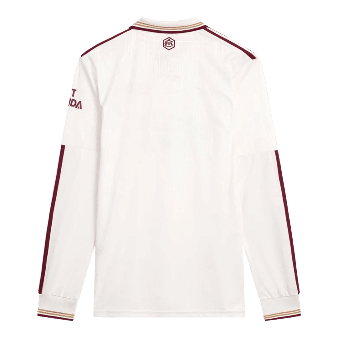 Męska Koszulka Trzecia Wyjazdowa Arsenal 2025/26 z Długim Rękawem - Topowe Koszulki Pilkarskie Sklep Internetowy