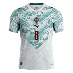 Męska koszulka Portugalii wyjazdowa B.FERNANDES #8 - Mundial 2026