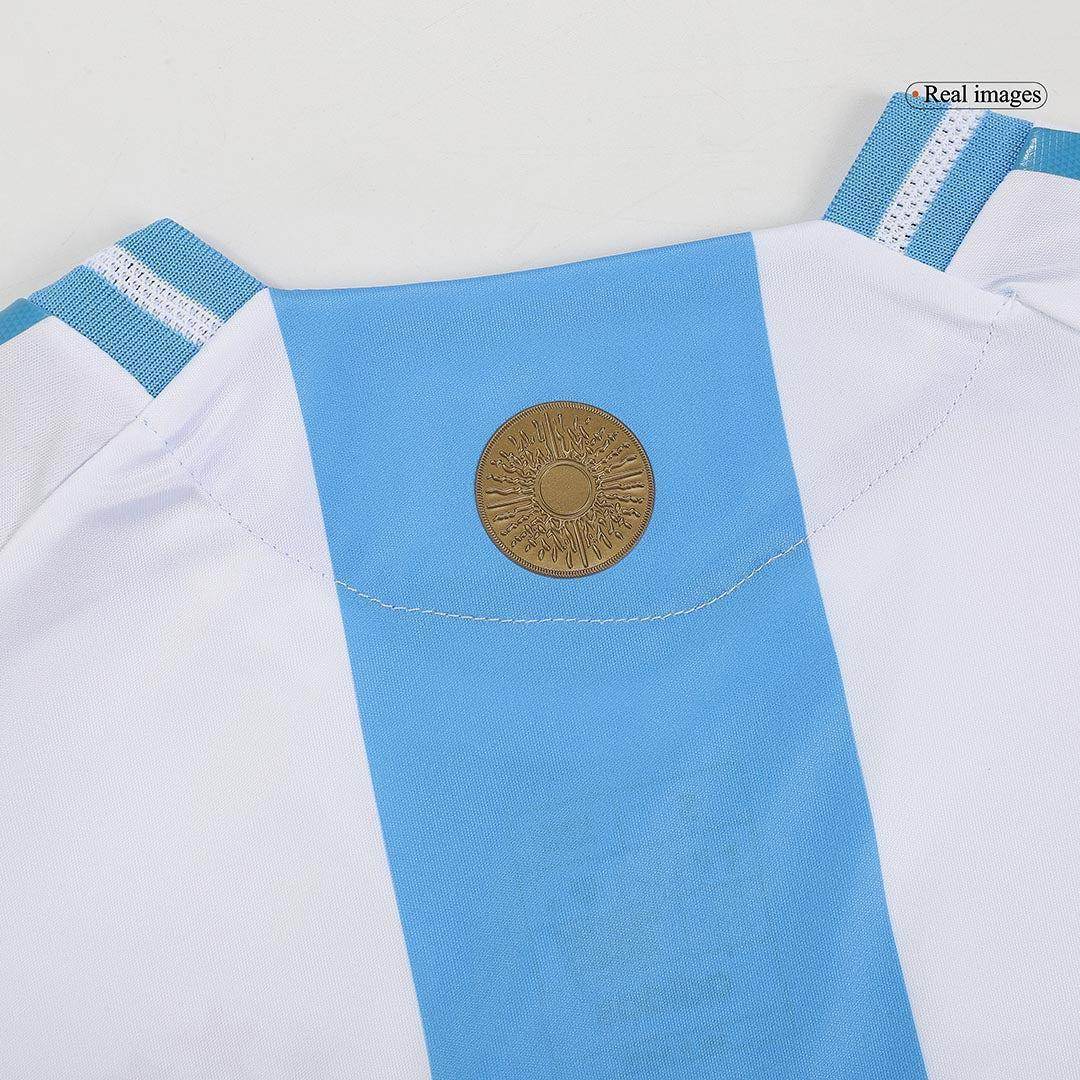 Męska Koszulka Domowa Argentyna L.MARTÍNEZ #22 Wersja Piłkarska 2024 - Slim Fit - Topowe Koszulki Pilkarskie Sklep Internetowy