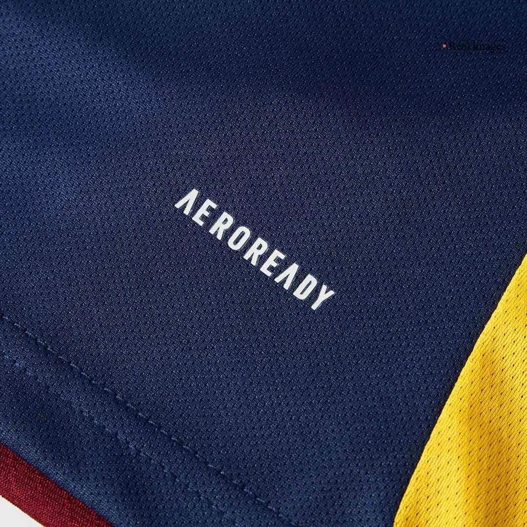 Dziecięcy Zestaw Trzeci Wyjazdowy AS Roma 2024/25 (Koszulka + Spodenki) - Topowe Koszulki Pilkarskie Sklep Internetowy