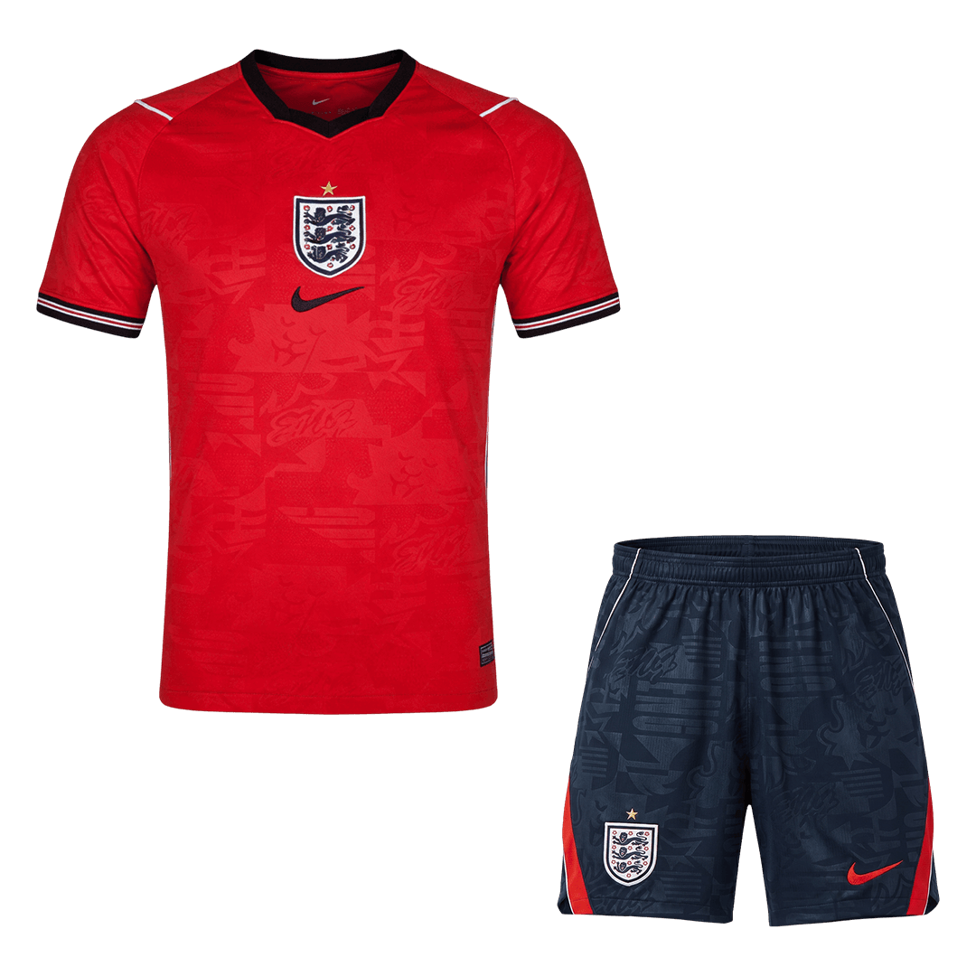 Męski Zestaw Wyjazdowa England (Koszulka+Spodenki) World Cup 2026