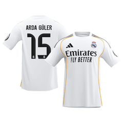 Męska Koszulka Domowa Real Madrid ARDA GÜLER #15 2025/26