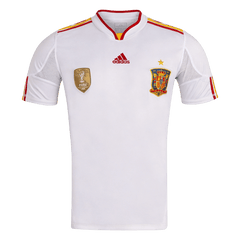 Męska Koszulka Retro Wyjazdowa Spain 2010/12
