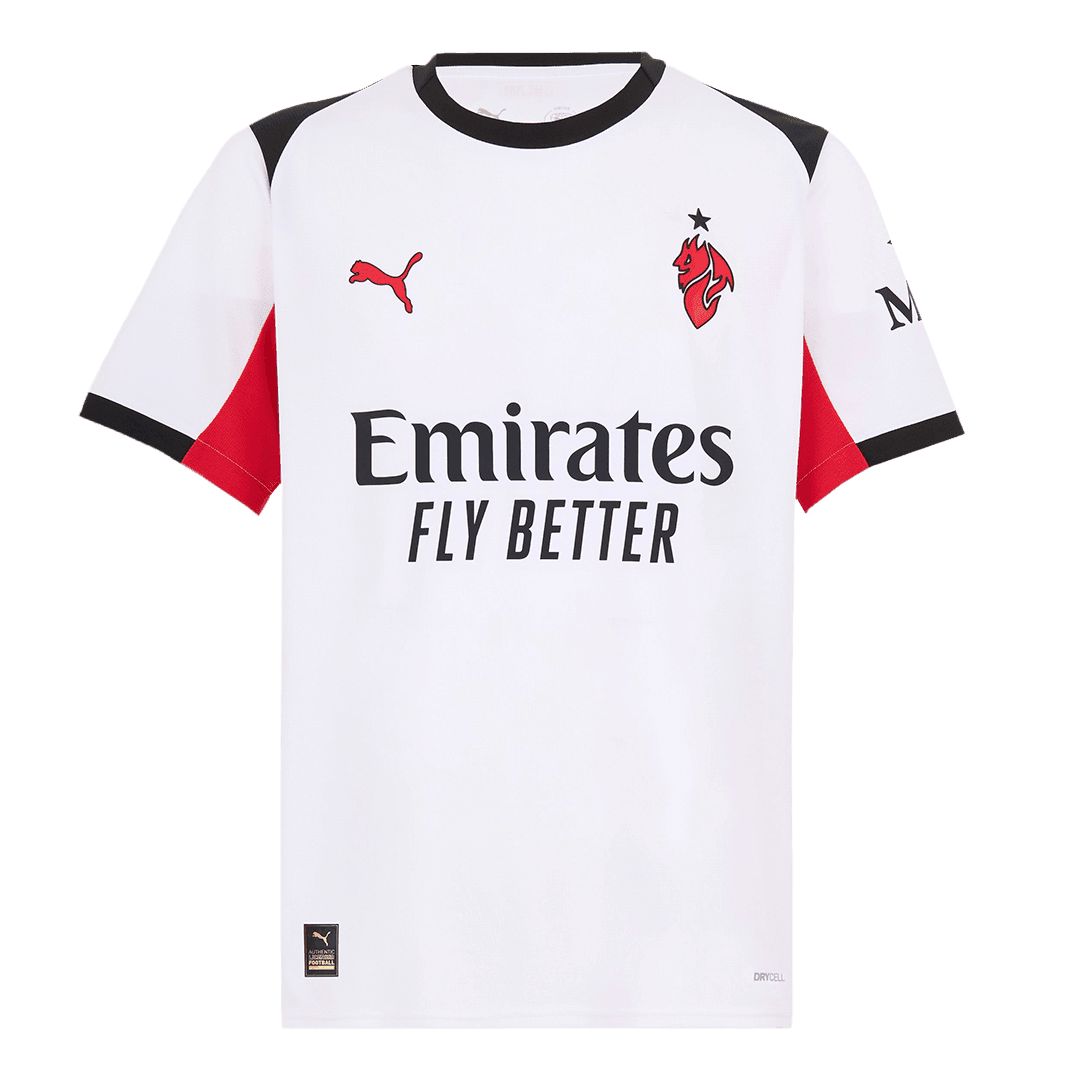 Męska Koszulka Wyjazdowa AC Milan FOFANA #19 2025/26 - Topowe Koszulki Pilkarskie Sklep Internetowy