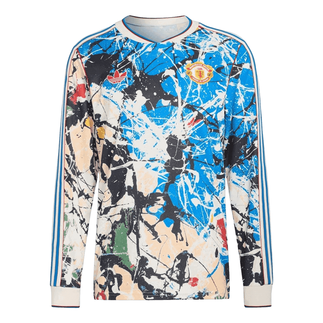 Męska Koszulka Manchester United 2025/26 z Długim Rękawem