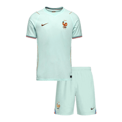 Dziecięcy Zestaw Wyjazdowa France (Koszulka+Spodenki) World Cup 2026