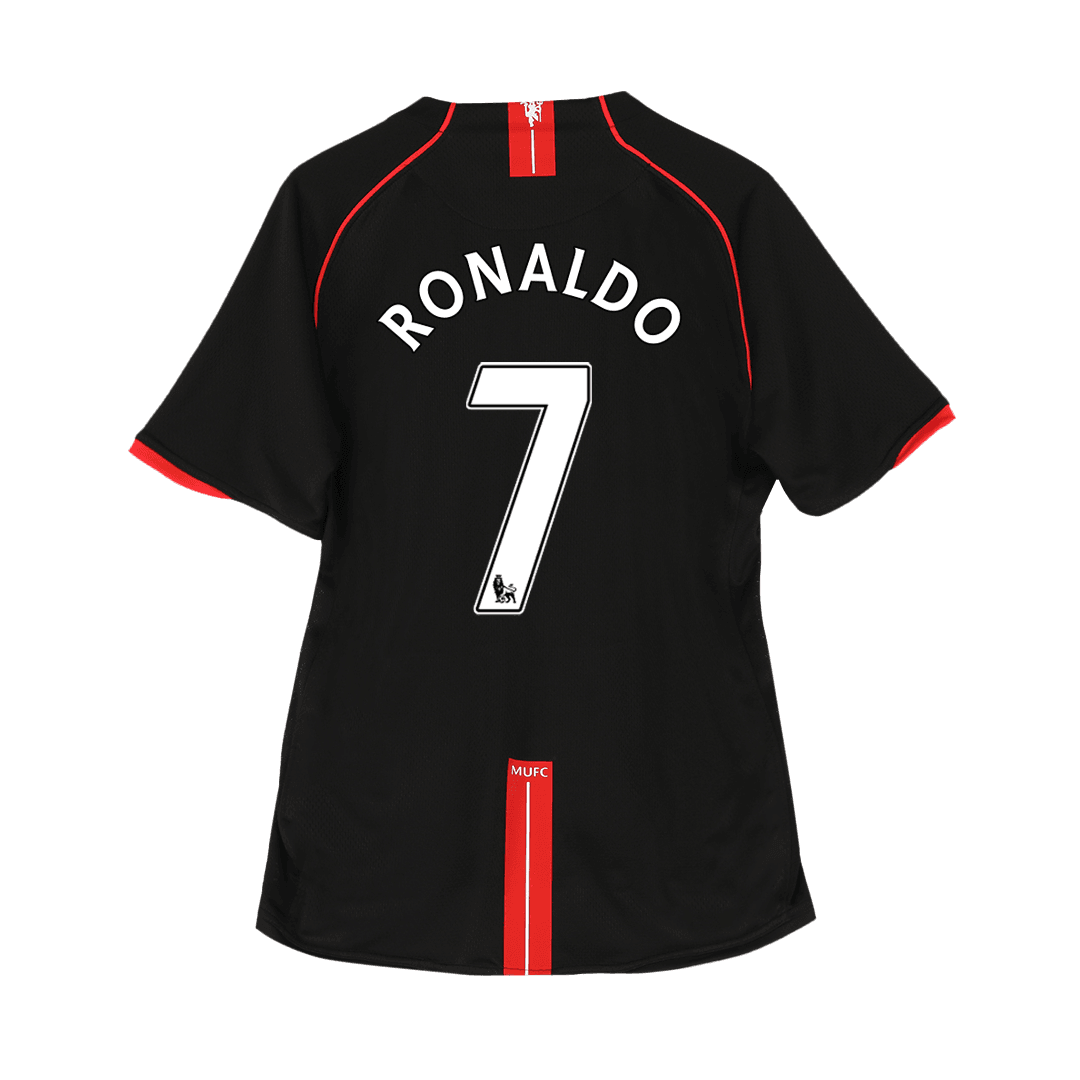 Męska koszulka retro Manchester United 07/08 wyjazdowa RONALDO #7 - Topowe Koszulki Pilkarskie Sklep Internetowy