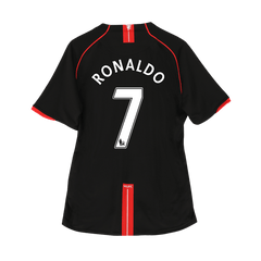 Męska koszulka retro Manchester United 07/08 wyjazdowa RONALDO #7 - Topowe Koszulki Pilkarskie Sklep Internetowy