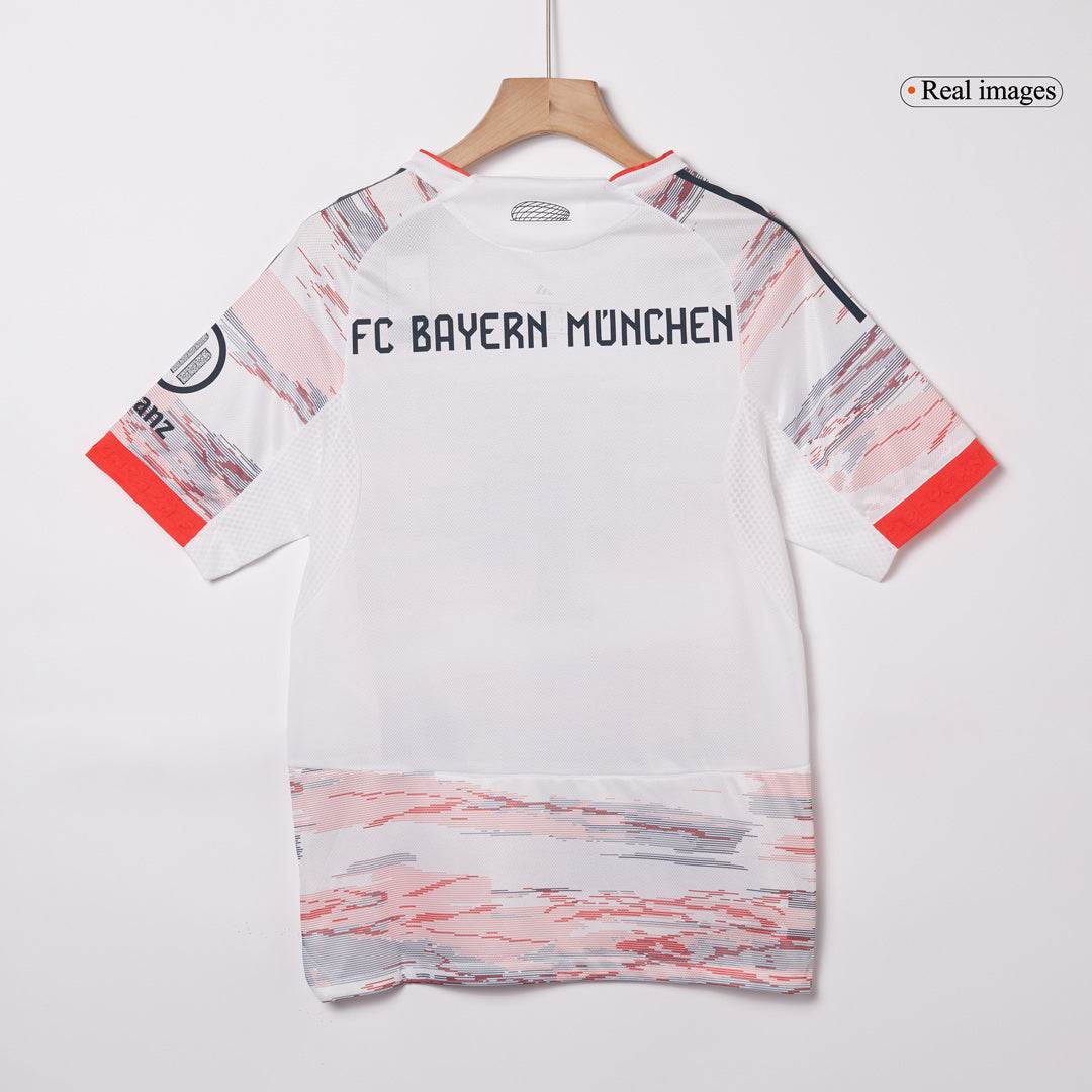 Męska Koszulka Wyjazdowa Bayern Monachium Wersja Piłkarska 2025/26 - Slim Fit - Topowe Koszulki Pilkarskie Sklep Internetowy