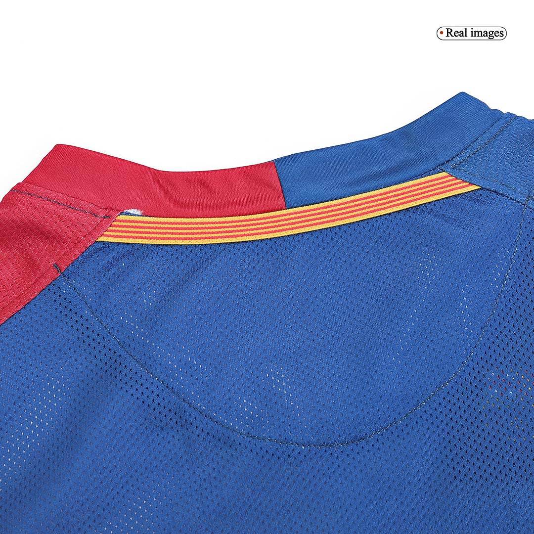 Koszulka Retro Domowa Barcelona ETO'O #9 Długi Rękaw 2008/09 - UCL Final - Topowe Koszulki Pilkarskie Sklep Internetowy