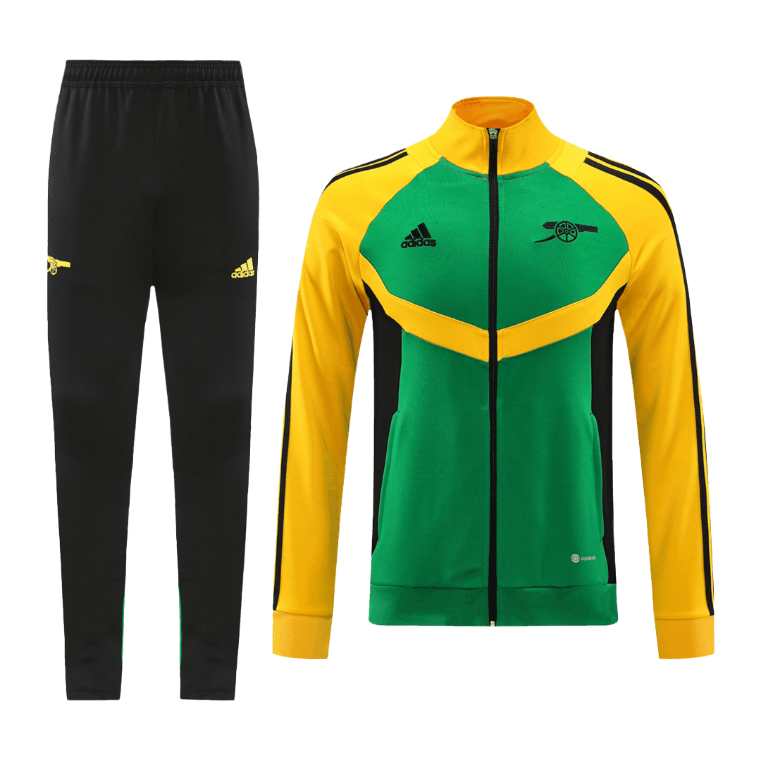 Męski zestaw treningowy Arsenal 03 (Kurtka + Spodnie) 2024/25 - Topowe Koszulki Pilkarskie Sklep Internetowy