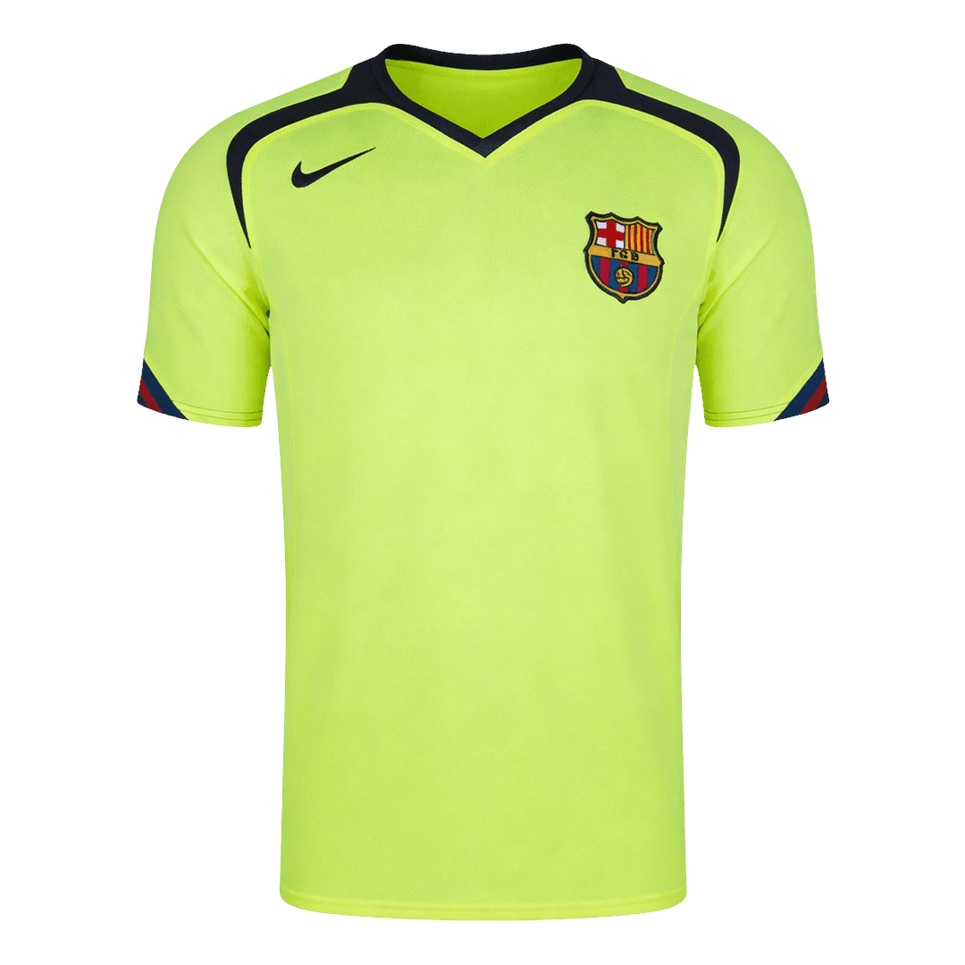 Męska Koszulka Retro Wyjazdowa Barcelona 2005/06