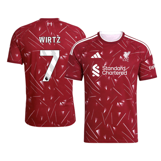 Męska koszulka Liverpoolu domowa WIRTZ #7 2026/27 [PREMIUM]