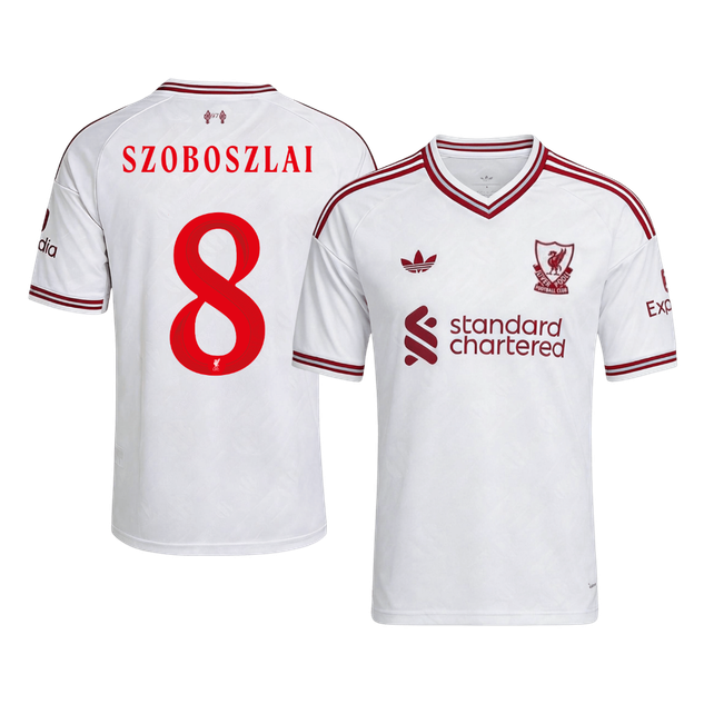 Męska koszulka Liverpoolu wyjazdowa SZOBOSZLAI #8 2026/27 - UCL