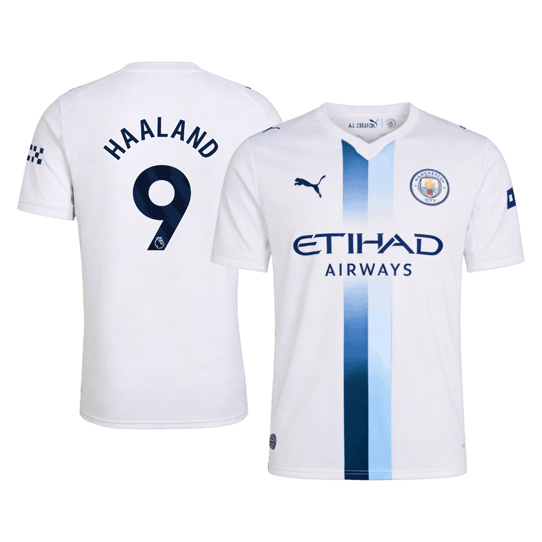 Męska koszulka Manchesteru City trzecia HAALAND #9 2026/27