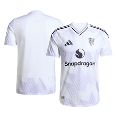 Męska Koszulka Wyjazdowa Manchester United Wersja Piłkarska 2025/26 - Slim Fit - Topowe Koszulki Pilkarskie Sklep Internetowy