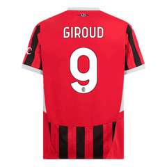 GIROUD #9 Męska koszulka domowa AC Milan 2024/25 - Topowe Koszulki Pilkarskie Sklep Internetowy