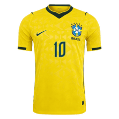 Męska koszulka Brazylii domowa NEYMAR JR. #10 wersja zawodnicza - Mundial 2026