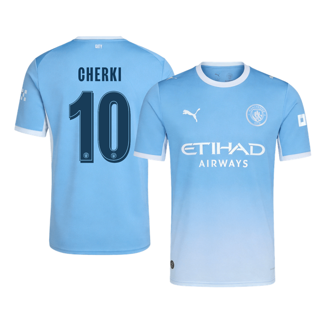 Męska koszulka Manchesteru City domowa CHERKI #10 2026/27 - UCL