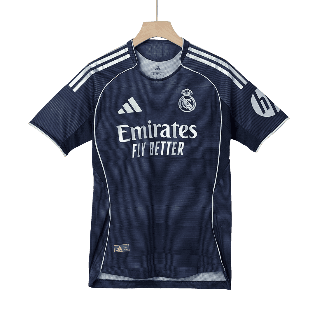 Męska Koszulka Wyjazdowa Real Madryt VALVERDE #8 Wersja Piłkarska 2025/26 - Slim Fit - Topowe Koszulki Pilkarskie Sklep Internetowy