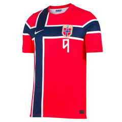 Męska koszulka Norwegii domowa BRAUT HAALAND #9 – Mundial 2026