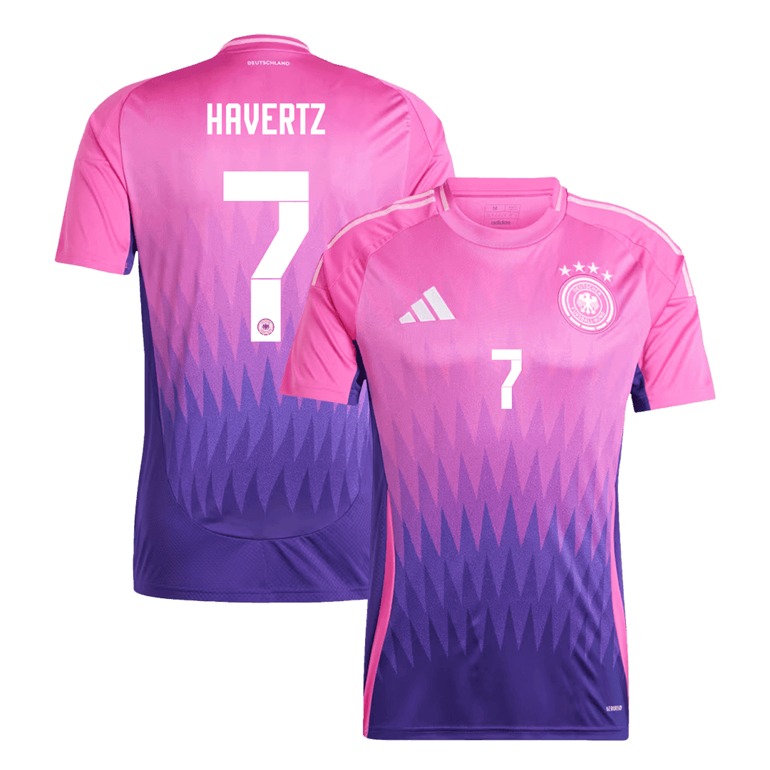 Męska koszulka piłkarska HAVERTZ #7 Germany Euro Away 2024 - Topowe Koszulki Pilkarskie Sklep Internetowy