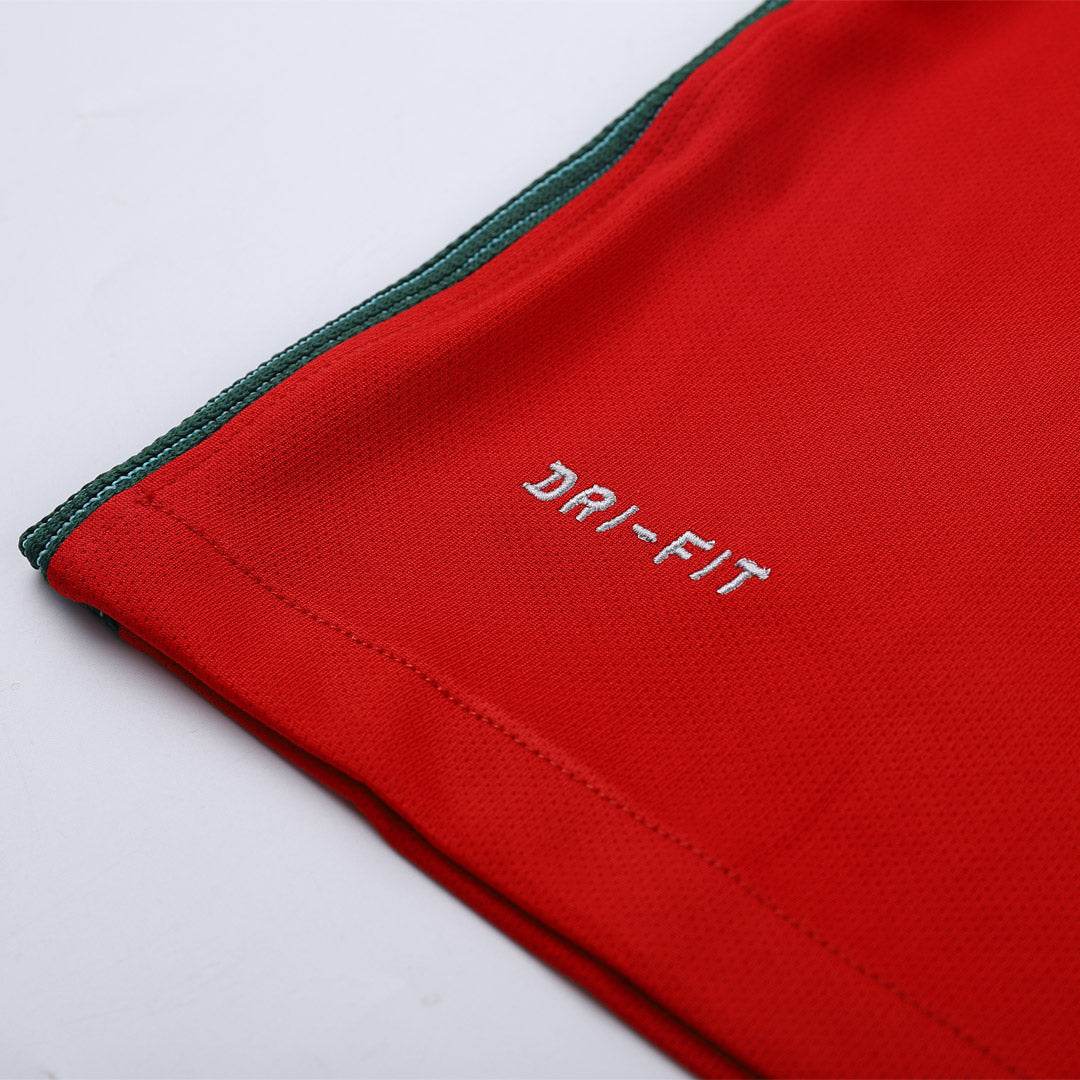 Męska Koszulka Retro Domowa Portugal 2016 - Topowe Koszulki Pilkarskie Sklep Internetowy