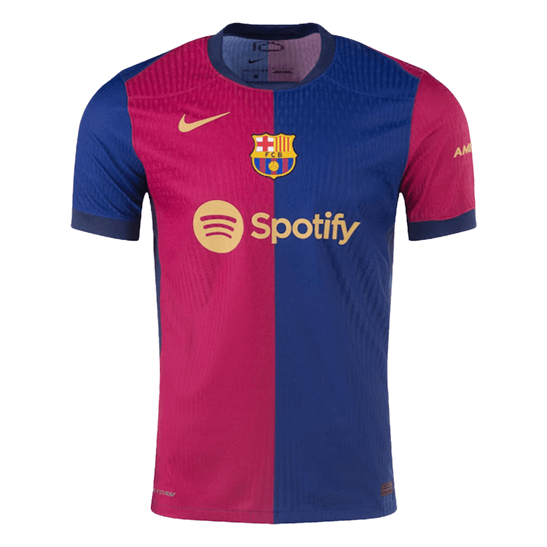Męska Wersja zawodnika LAMINE YAMAL #19 Barcelona Home Wysokiej jakości koszulka piłkarska 2024/25 - UCL - Slim Fit - Topowe Koszulki Pilkarskie Sklep Internetowy