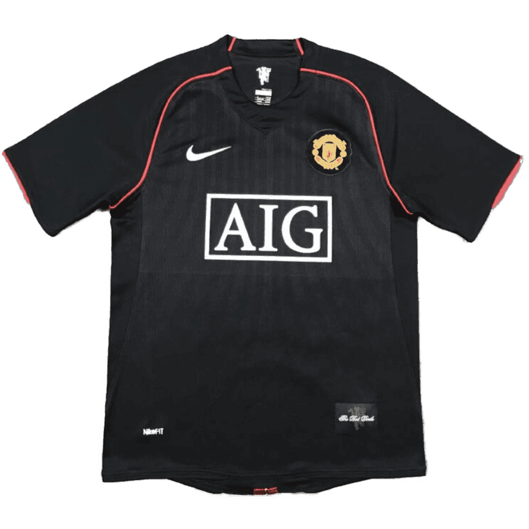 Męska koszulka retro Manchester United 07/08 wyjazdowa SCHOLES #18 - Topowe Koszulki Pilkarskie Sklep Internetowy
