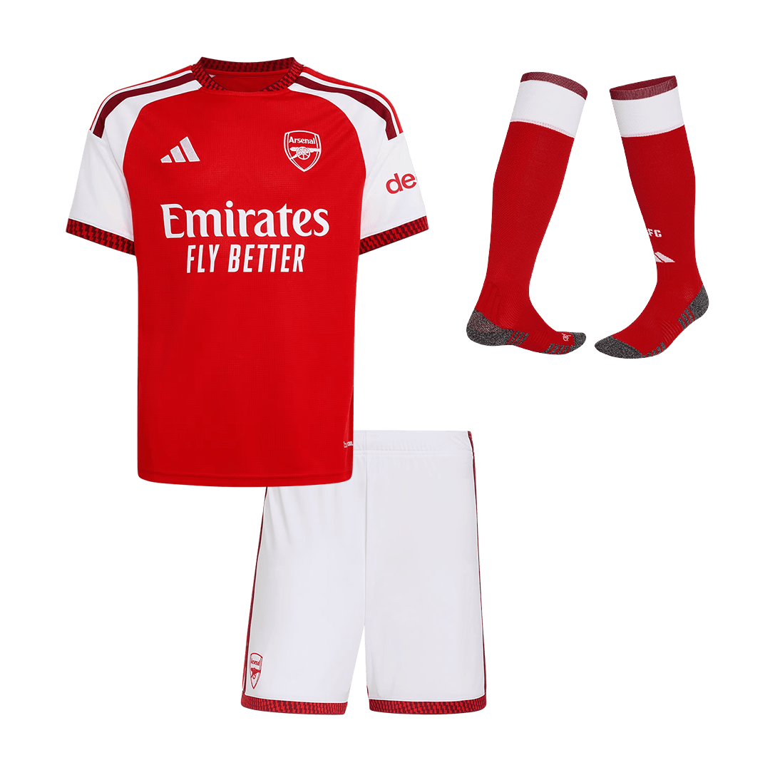 Dziecięcy kompletny strój Arsenalu domowa 2026/27